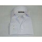 Men's Dress Shirt ENZO PARK Turkey Soft Cotton Wrinkle Resistant Enzo1 White