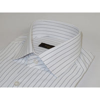 Men's Shirt ENZO PARK Turkey Soft Cotton Wrinkle Resistant Enzo5 Black Stripe