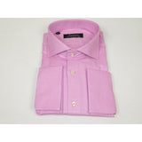 Men's Shirt FAMOZO Turkey 100% Cotton Cut-away Collar French Cuffs FA1 Pink