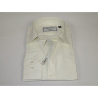 Men's Shirt Charles TYRWHITT Turkey 100% Cotton Spread Collar CHT-10 Ivory