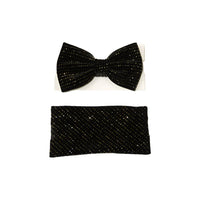 Men's Tuxedo Formal Velvet Bow Tie/Hankie By J.Valintin Fancy JVBT-8