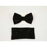 Men's Tuxedo Formal Velvet Bow Tie/Hankie By J.Valintin Fancy JVBT-8