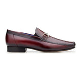 Belvedere Men's Bruno Genuine Ostrich Leg and Italian Calf Loafer Burgundy 1026 - J.Valintin Men's Wear Legend - Bruno Burgundy 1026_10