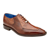 Belvedere Men's Dress Formal Shoes Biagio Ostrich Leg Antique Peanut B13 - J.Valintin Men's Wear Legend - Biagio B13 Antique Peanut_9