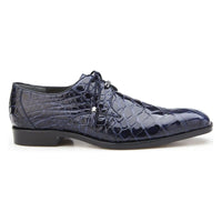 Belvedere Men's Shoes Lago Genuine Alligator Plain Toe Tassel Navy 14010 - J.Valintin Men's Wear Legend - 14010 Lago Navy_10