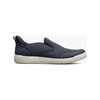 Nunn Bush KORE City Walk EZ Canvas Moc Toe Slip On Shoes Blue Denim 85119-462