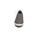 Nunn Bush KORE City Walk EZ Canvas Moc Toe Slip On Shoes Cement Canvas 85119-031