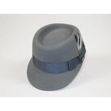 Men's LEGIONNAIRE Codet Cap Wool Felt Hat Telescope Crown LG103 Gray