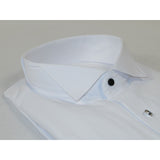 Men's Tuxedo Shirt MARCUZZI Turkey 100% Soft Cotton French Cuffs Marc1 White