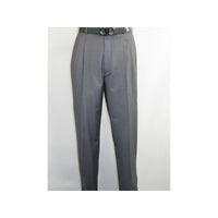 Men Apollo King Banded Collarless suit Mandarin 5 Hidden Button Pastor AG53 Gray - J.Valintin Men's Wear Legend - 80265