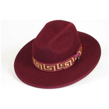 Men Bruno Capelo Hat Australian Wool Fedora Adjustable Size Wesley WE977 Wine. - J.Valintin Men's Wear Legend - 98089