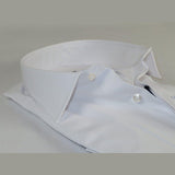 Men Cotton Blend Slim Shirt Manschett Turkey Hidden Button 4004 - 05 White Formal - J.Valintin Men's Wear Legend - 96940