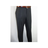 Men Flat Front Suit Separate Pants Slim Fit light Weight Slacks 202 - 1 Charcoal - J.Valintin Men's Wear Legend - 97708