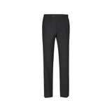 Men Flat Front Suit Separate Pants Slim Fit Soft light Weight Slacks 201 - 1 Black - J.Valintin Men's Wear Legend - 97692