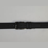 Men Genuine Leather Belt PIERO ROSSI Turkey Full Grain Hand Stitch 301 Black - J.Valintin Men's Wear Legend - 97347