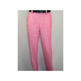 Men INSERCH premium Soft Linen Breathable 2pc Walking Leisure suit LS29116 Pink - J.Valintin Men's Wear Legend - 100689