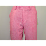 Men INSERCH premium Soft Linen Breathable 2pc Walking Leisure suit LS29116 Pink - J.Valintin Men's Wear Legend - 100689