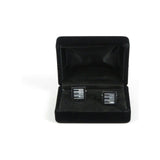 Men J.Valintin Cufflinks by Vitorofolo for French Cuff Shirt V29 - 20 Silver Gray - J.Valintin Men's Wear Legend - 98368