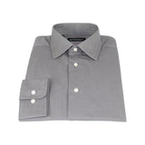 Men Mondego 100% Soft Cotton Dress Classic shirt Long Sleeves sn100 gray Solid - J.Valintin Men's Wear Legend - 4301