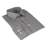 Men Mondego 100% Soft Cotton Dress Classic shirt Long Sleeves sn100 gray Solid - J.Valintin Men's Wear Legend - 4301