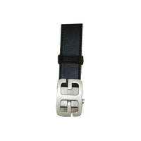 Men North Woods VALENTINI Leather Belt Adjustable Removable Buckle NWT07 Black - J.Valintin Men's Wear Legend - 18937