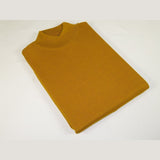 Men PRINCELY Made in Turkey Soft Merinos Wool Sweater Knits Mock 1011 - 00 Gold - J.Valintin Men's Wear Legend - 96657