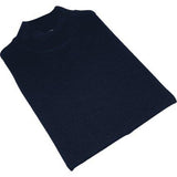 Men PRINCELY Made in Turkey Soft Merinos Wool Sweater Knits Mock 1011 - 00 Navy - J.Valintin Men's Wear Legend - 96689