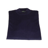 Men PRINCELY Made in Turkey Soft Merinos Wool Sweater Knits Mock 1011 - 00 Plum - J.Valintin Men's Wear Legend - 96685