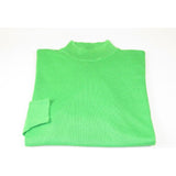 Men PRINCELY Soft Merinos Wool Sweater Knits Mock 1011 - 00 Apple Green - J.Valintin Men's Wear Legend - 1011 - 00 Apple - M