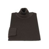 Men PRINCELY Turtle neck Sweater From Turkey Soft Merino Wool 1011 - 80 Brown - J.Valintin Men's Wear Legend - 96745