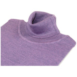 Men PRINCELY Turtle neck Sweater From Turkey Soft Merinos Wool 1011 - 80 Purple - J.Valintin Men's Wear Legend - 96709