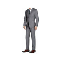 Men Renoir Suit Separate Super 140 Wool Two Button Classic Fit 508 - 3 Mid Gray - J.Valintin Men's Wear Legend - 73422