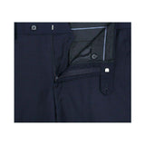 Men Renoir Suit Super 140s Soft Wool 2Button Side Vent Classic Fit 508 - 19 Navy - J.Valintin Men's Wear Legend - 73399