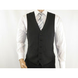 Men RENOIR Vest Wool 140 Adjustable ,V - Neck 2 Pocket Fully lined 555 - 3 Charcoal - J.Valintin Men's Wear Legend - 80089