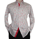 Men Shirt J.Valintin Turkey Usa All Egyptian Cotton Axxess Style 3325 - 01 Red - J.Valintin Men's Wear Legend - 4916