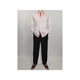 Men Shirt J.Valintin Turkey Usa All Egyptian Cotton Axxess Style 3325 - 01 Red - J.Valintin Men's Wear Legend - 4916