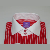 Men Shirt J.Valintin Turkey Usa Egyption Cotton Axxess Style 1594 - 24 Red - J.Valintin Men's Wear Legend - 4871