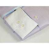 Mens 100% Italian Cotton Shirt High Quality Non Iron SORRENTO Turkey 4443 Lilac - J.Valintin Men's Wear Legend - 96761