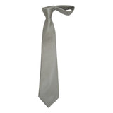 Men's 100% Silk Woven Tie J.Valintin Private Collection J27 Silver Gray - J.Valintin Men's Wear Legend - 80141