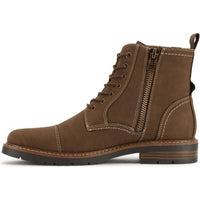 Men's Dockers Rawls Logger Boots Lightweight Casual Dark Tan M90483939 - J.Valintin Men's Wear Legend - 93035