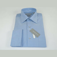 Men's Dress Shirt Christopher Lena 100% Cotton Wrinkle Free C507Wd0f blue - J.Valintin Men's Wear Legend - 92344