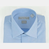 Men's Dress Shirt Christopher Lena 100% Cotton Wrinkle Free C507Wd0f blue - J.Valintin Men's Wear Legend - 92344