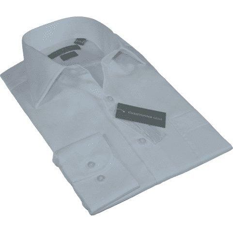 Men's Dress Shirt Christopher Lena 100% Cotton Wrinkle Free C507WD0R White - J.Valintin Men's Wear Legend - 92366