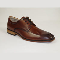 Men's Dress Shoes STEVE MADDEN Soft Leather upper Lace Up TASHER Tan - J.Valintin Men's Wear Legend - 100776