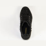 Mens High Top Shoes By FIESSO AURELIO GARCIA ,Spikes Rhine stones 2409 Black - J.Valintin Men's Wear Legend - 95023