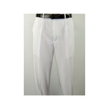 Mens INSERCH 2pc Walking Leisure Suit Shirt Pants Set Short Sleeves 9356 White - J.Valintin Men's Wear Legend - 94112