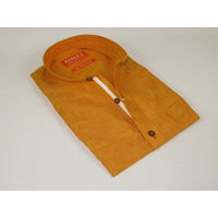 Mens INSERCH linen Shirt Banded Chinese Collar Sleeves - Less SS719 Sunburst - J.Valintin Men's Wear Legend - SS719 - 191 - M