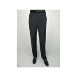 Men's MANTONI Pleated Pants 100% Wool Super 140's Classic Fit 46306 - 3 Charcoal - J.Valintin Men's Wear Legend - 8308