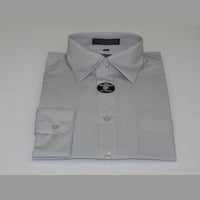 Mens Milani dress shirt soft cotton Blend easy wash business long sleeves Gray - J.Valintin Men's Wear Legend - 17419