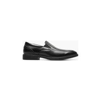 Men's Nunn Bush Centro Flex Moc Toe Venetian Slip On Shoe Black Smooth 85024 - 005 - J.Valintin Men's Wear Legend - 85024 - 005_8_M